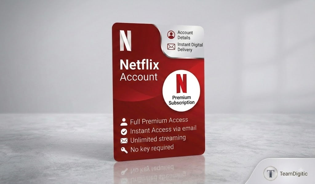 Netflix Premium 4K ULTRA HD 12 Month Subscription